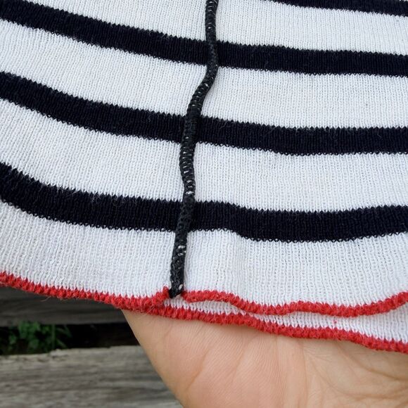 Jean Paul Gaultier Maille Modèle No Breton Stripe Knit Top Italy M - Picture 8 of 16
